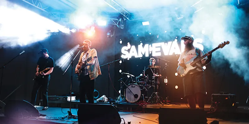 Sam Evans Brings the Music Back Home to Wells