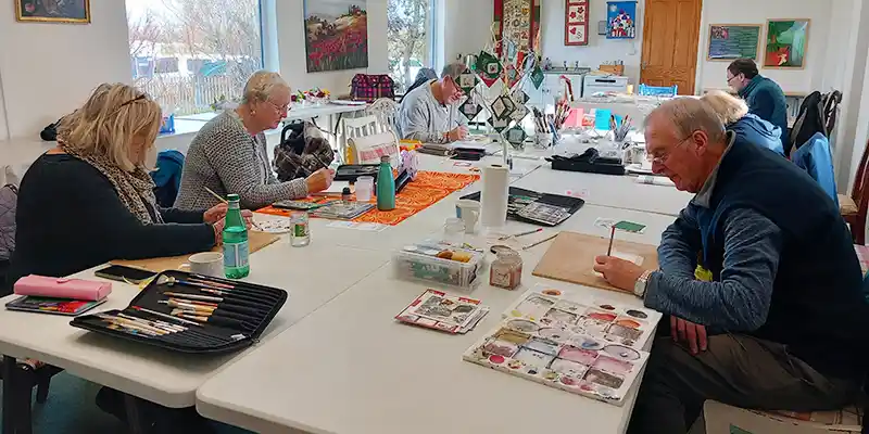 New Paints? Develop your Painting skills and make new Friends!