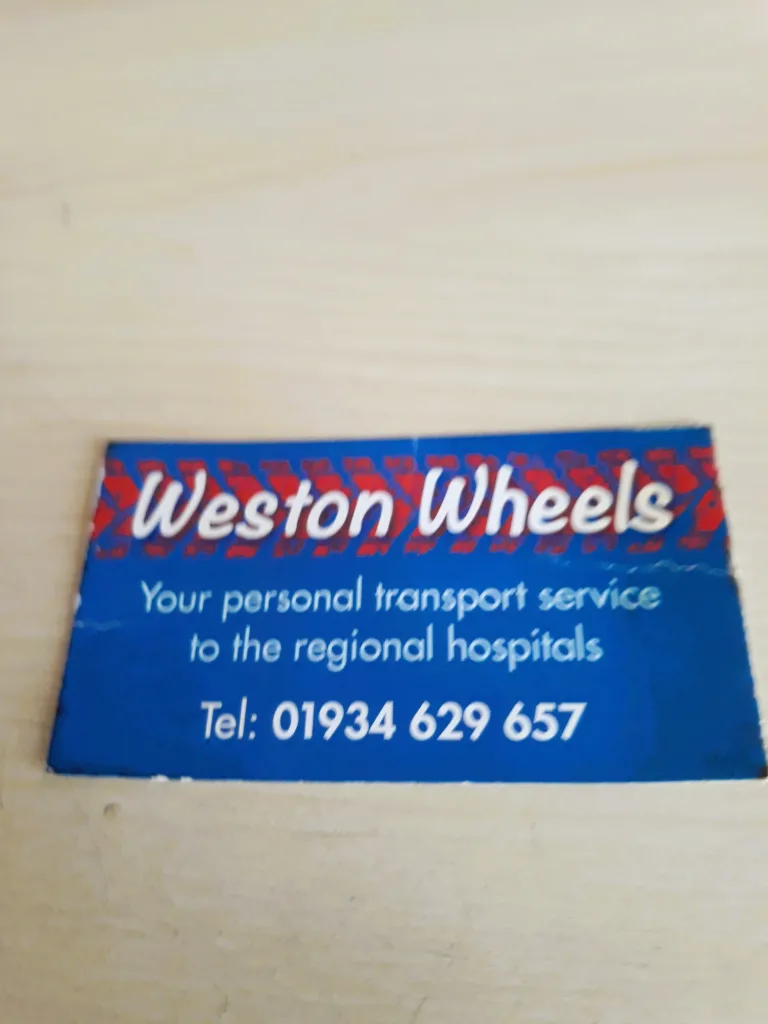 WESTON WHEELS NEEDS VOLUNTEER DRIVERS